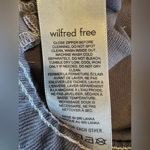 Aritzia Wilfred Free Mid Rise Straight Leg Modern Utility Pants In Beige Size 2 - Picture 5 of 9